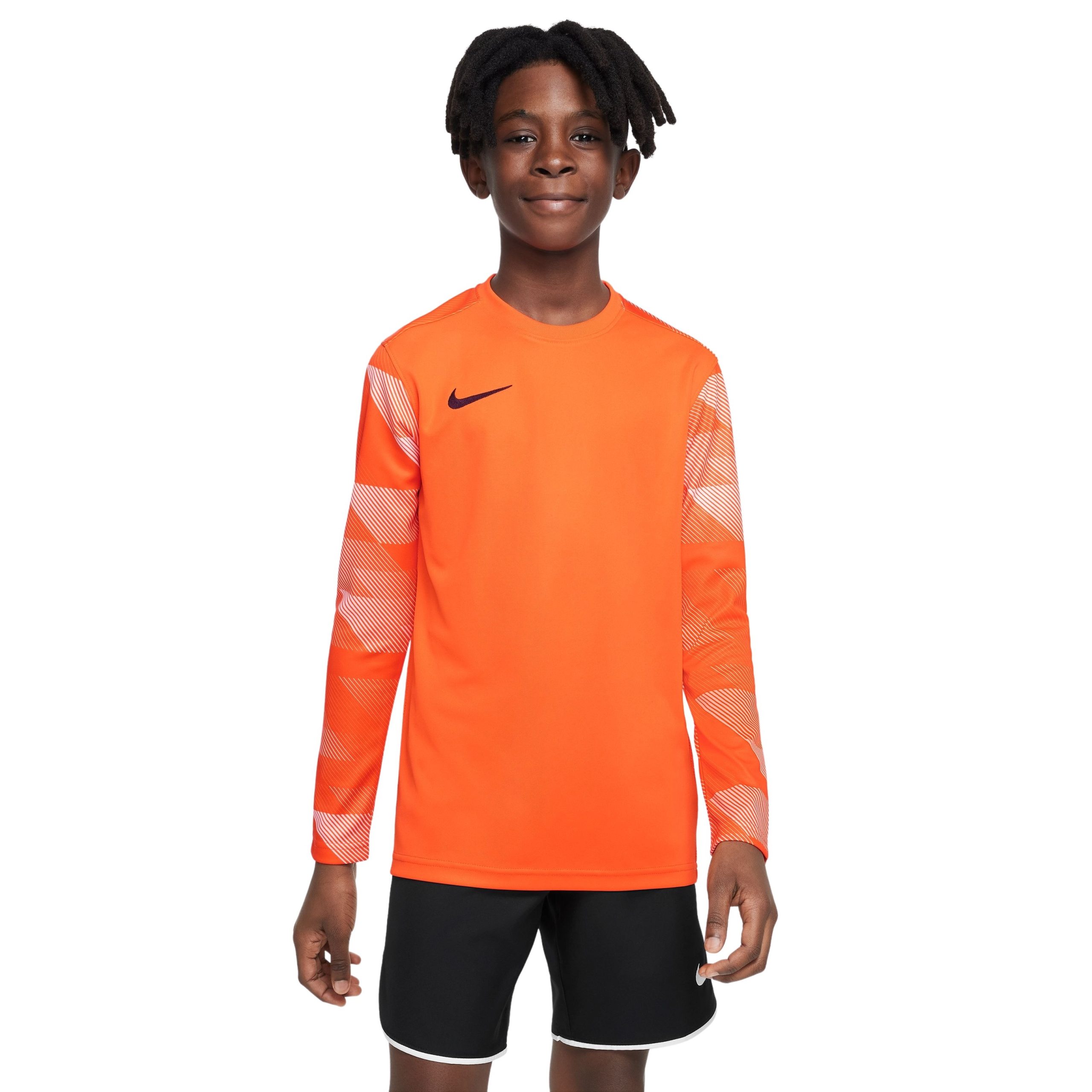Nike DRY PARK IV Keepersshirt Lange Mouwen Kids Oranje Nike DRY PARK IV Keepersshirt Lange Mouwen Kids Oranje