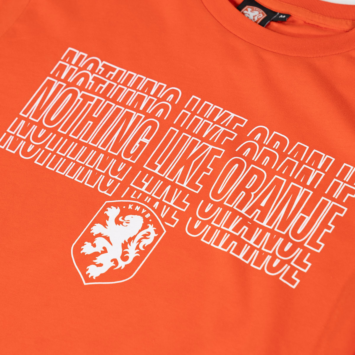 KNVB T-shirt Nothing Like Oranje Kids Oranje KNVB T-shirt Nothing Like Oranje Kids Oranje - foto 3