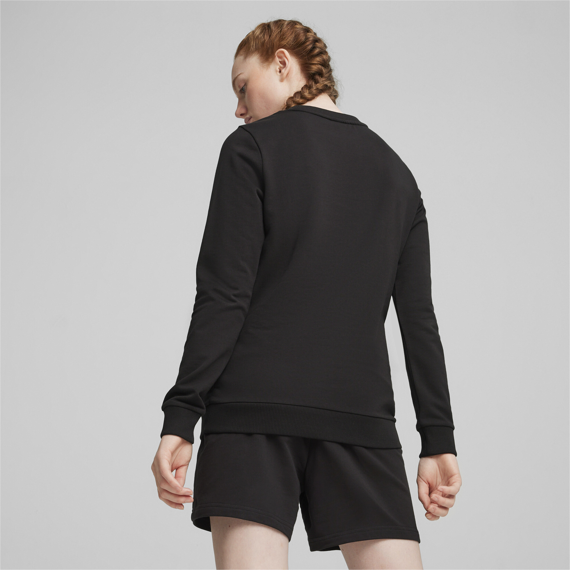 PUMA TeamGOAL Casuals Crew Sweater Dames Zwart Wit PUMA TeamGOAL Casuals Crew Sweater Dames Zwart Wit - Afbeelding 2