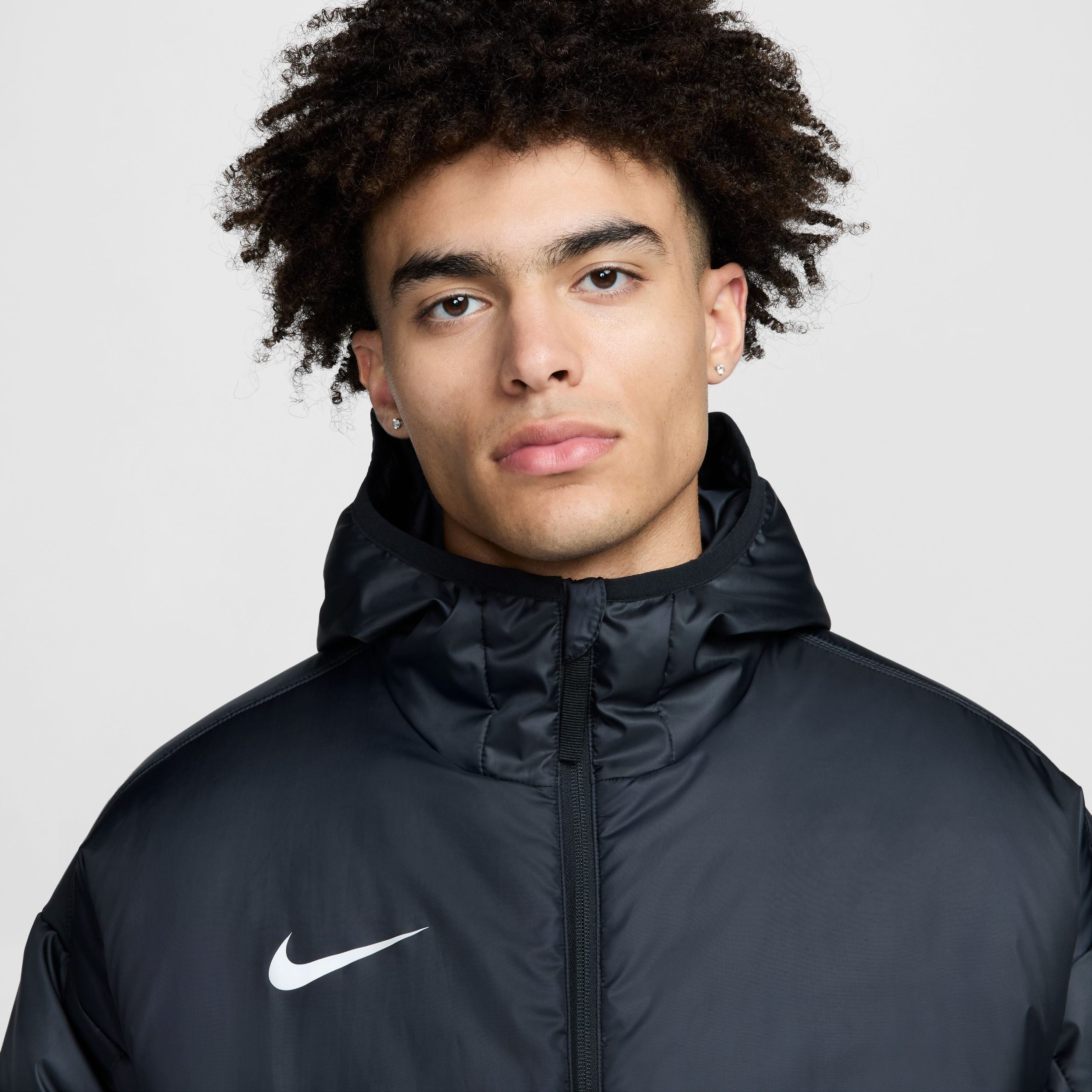 Nike Therma-FIT Academy Pro 24 Winterjas Zwart Nike Therma-FIT Academy Pro 24 Winterjas Zwart - Afbeelding 3