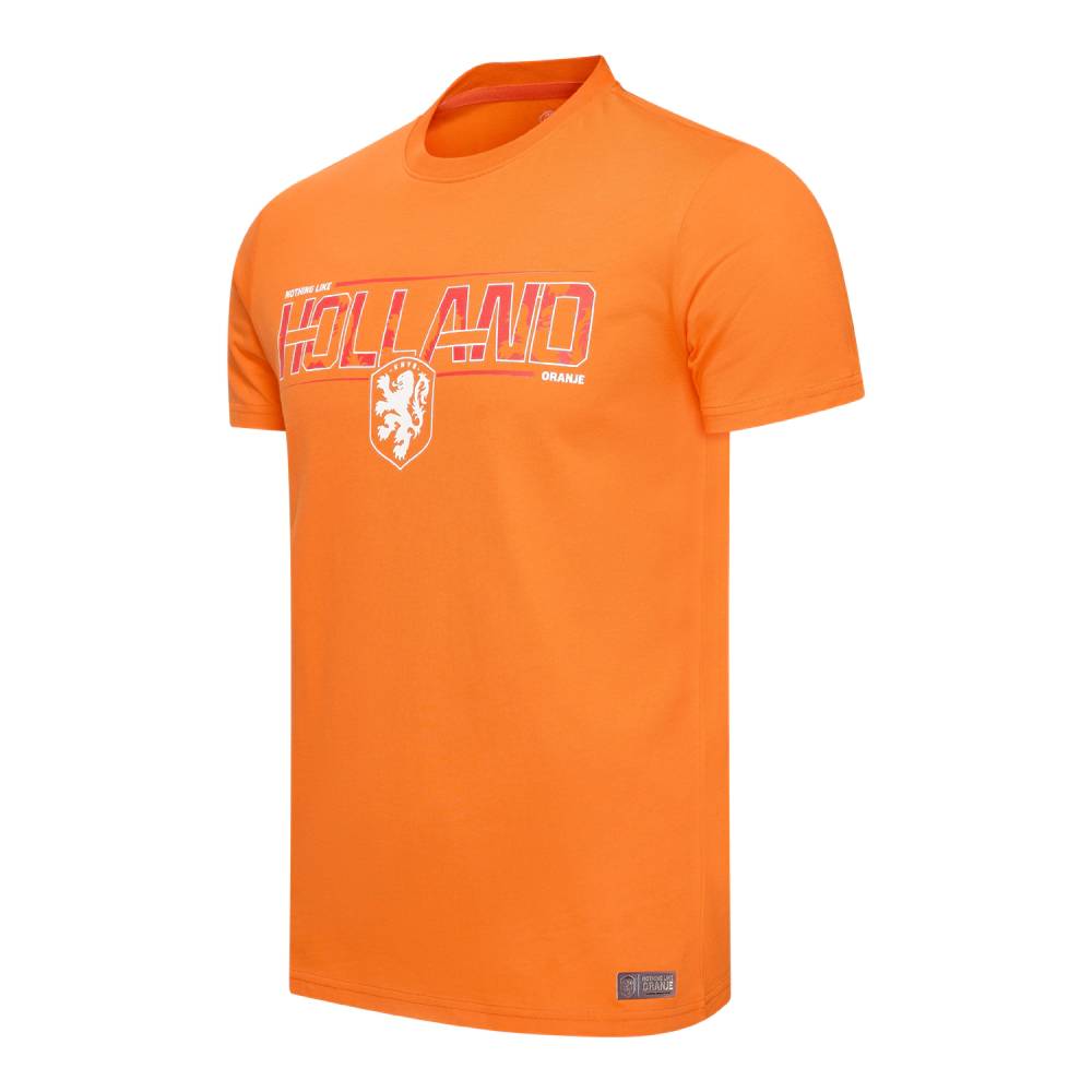 KNVB Holland Logo T-Shirt Oranje KNVB Holland Logo T-Shirt Oranje