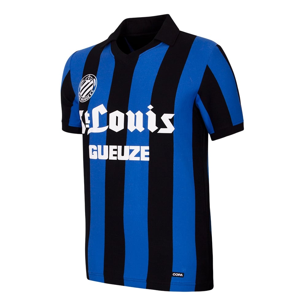 COPA Club Brugge Retro Thuisshirt 1981-1982 COPA Club Brugge Retro Thuisshirt 1981-1982