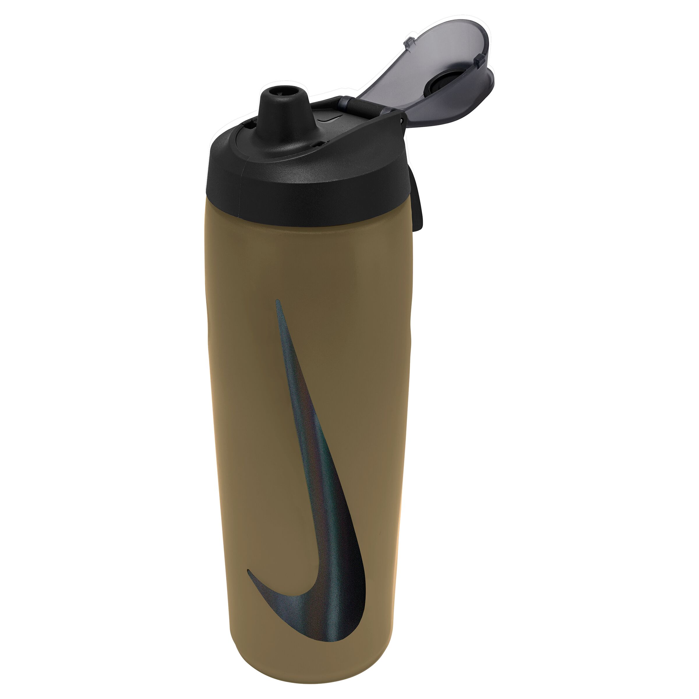 Nike Refuel Locking Bidon 709ML Goud Zwart Nike Refuel Locking Bidon 709ML Goud Zwart - Afbeelding 4