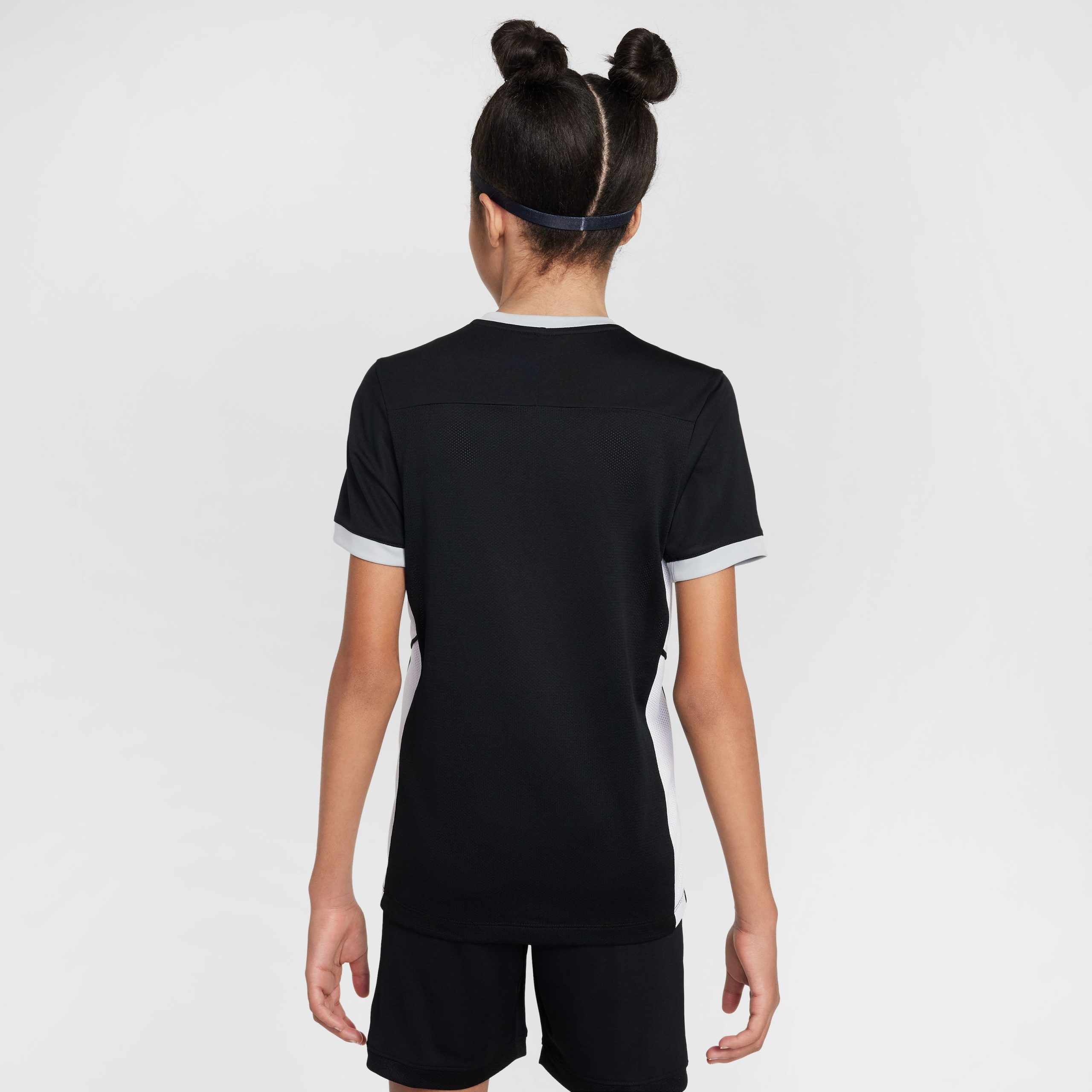 Nike Academy 25 Trainingsshirt Kids Zwart Grijs Wit Nike Academy 25 Trainingsshirt Kids Zwart Grijs Wit - Afbeelding 2