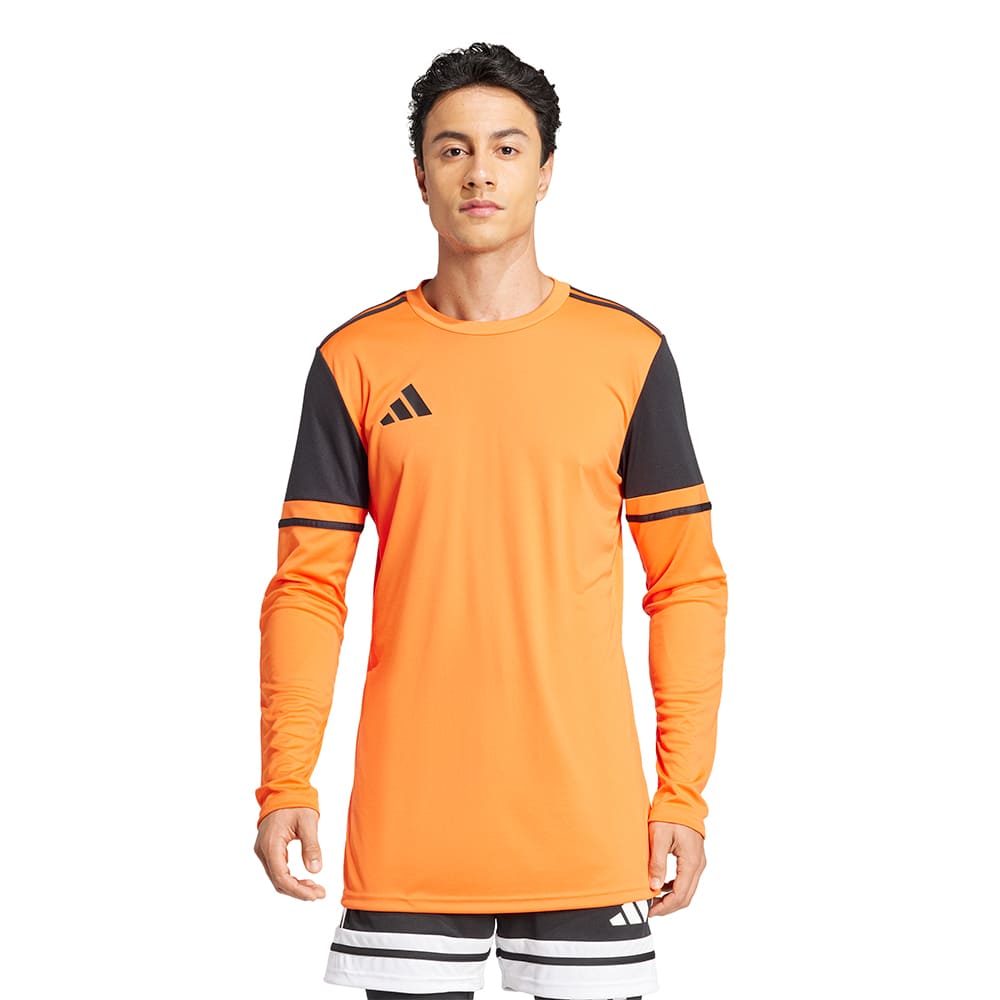 Adidas Squadra 25 Keepersshirt Lange Mouwen Oranje Zwart Adidas Squadra 25 Keepersshirt Lange Mouwen Oranje Zwart