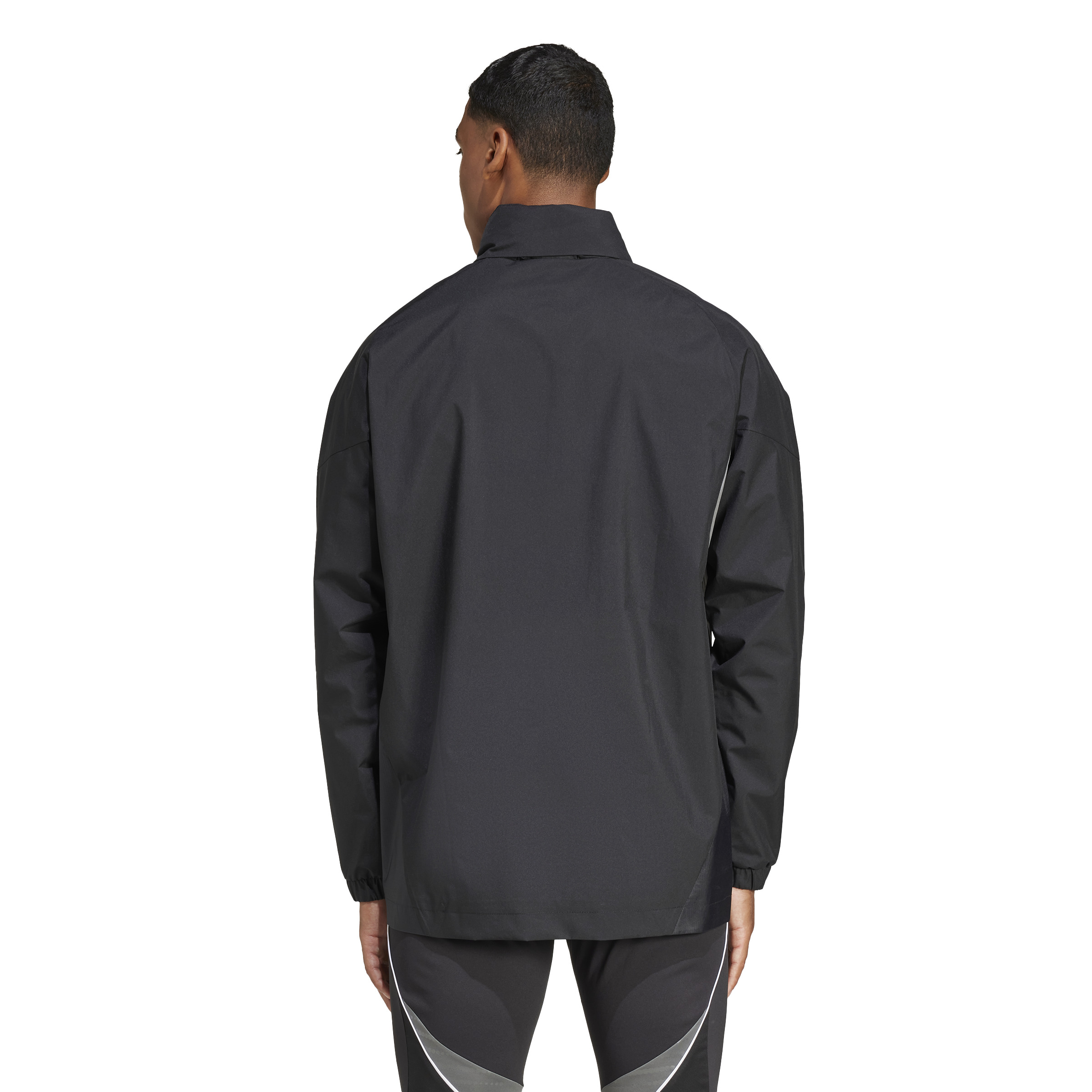 Adidas Tiro 25 Competition Allweather Jack Zwart Grijs Adidas Tiro 25 Competition Allweather Jack Zwart Grijs - Afbeelding 3