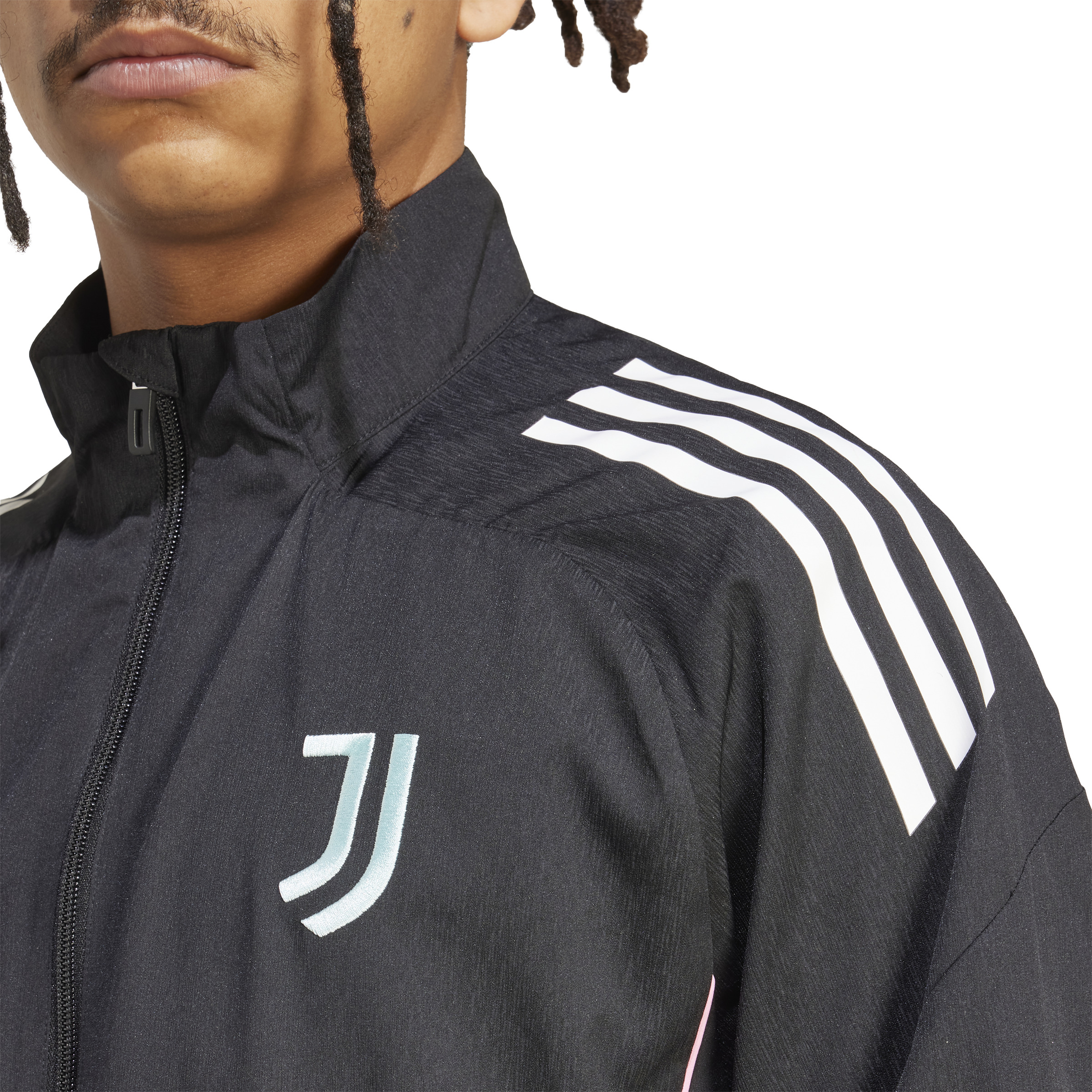 Adidas Juventus Presentatie Trainingspak Full-Zip 2025-2026 Zwart Adidas Juventus Presentatie Trainingspak Full-Zip 2025-2026 Zwart - foto 5