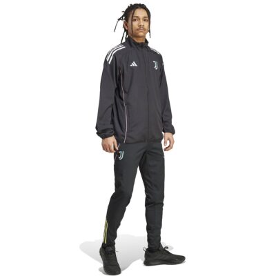 Adidas Juventus Presentatie Trainingspak Full-Zip 2025-2026 Zwart