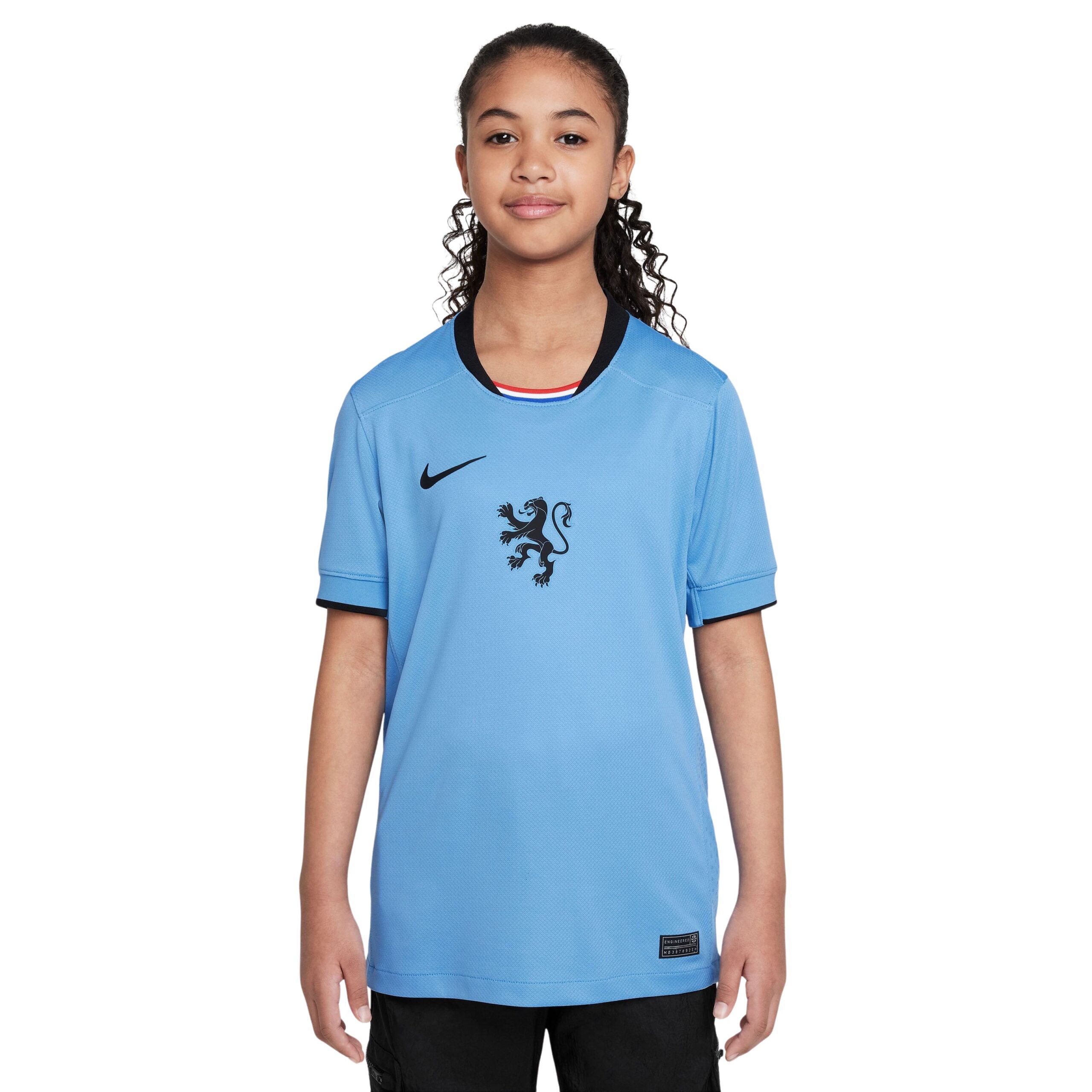 Nike Nederland Uitshirt OranjeLeeuwinnen 2025-2027 Kids Nike Nederland Uitshirt OranjeLeeuwinnen 2025-2027 Kids