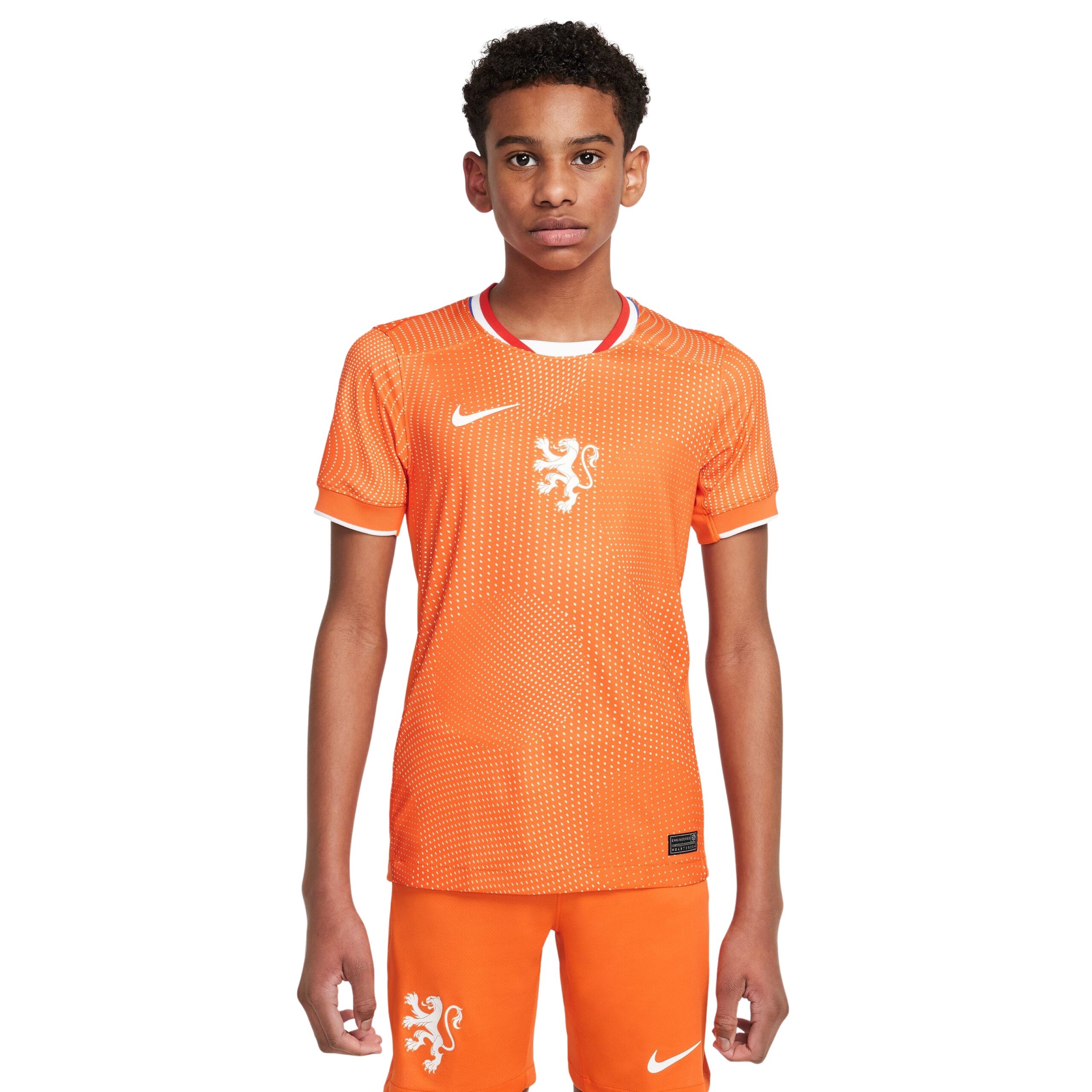 Nike Nederland Thuisshirt OranjeLeeuwinnen 2025-2027 Kids Nike Nederland Thuisshirt OranjeLeeuwinnen 2025-2027 Kids