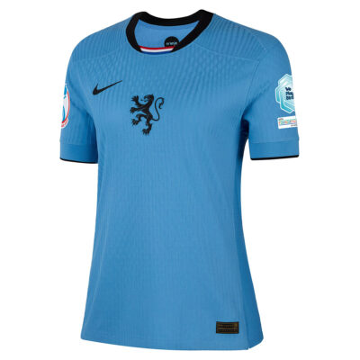 Nike Nederland Uitshirt Authentic OranjeLeeuwinnen 2025-2027 Dames + EK 2025 Badges