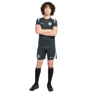 Nike Chelsea Strike Trainingsset 2025-2026 Kids Donkergroen Wit