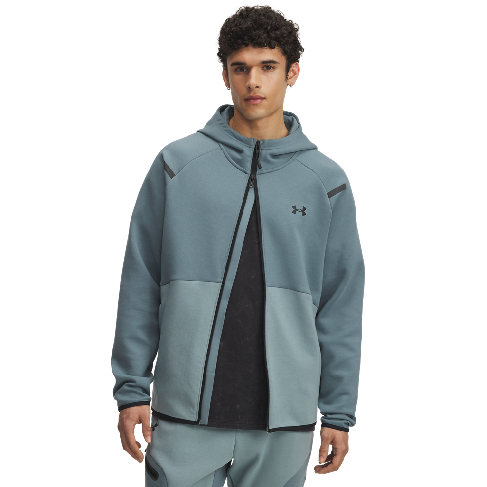 Under Armour Unstoppable Fleece Vest Full-Zip Donkerblauw Under Armour Unstoppable Fleece Vest Full-Zip Donkerblauw