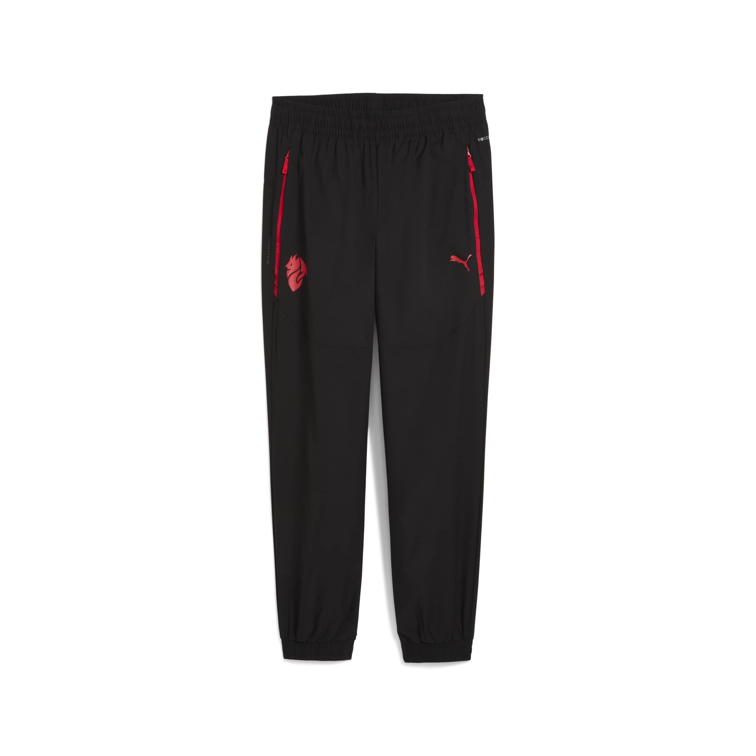 PUMA AC Milan Pumatech Trainingsbroek Woven 2025-2026 Zwart Rood PUMA AC Milan Pumatech Trainingsbroek Woven 2025-2026 Zwart Rood - Afbeelding 6