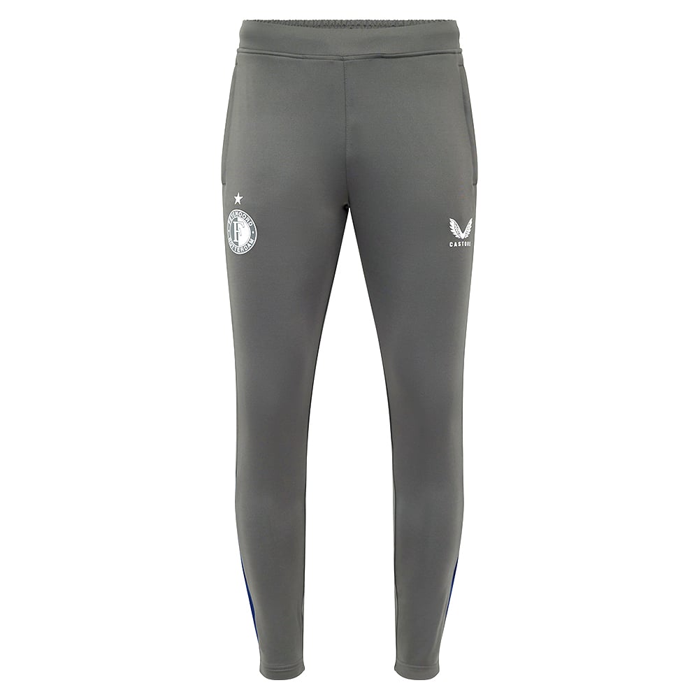 Castore Feyenoord Trainingspak 1/4-Zip 2025-2026 Donkergrijs Wit Castore Feyenoord Trainingspak 1/4-Zip 2025-2026 Donkergrijs Wit - Afbeelding 4