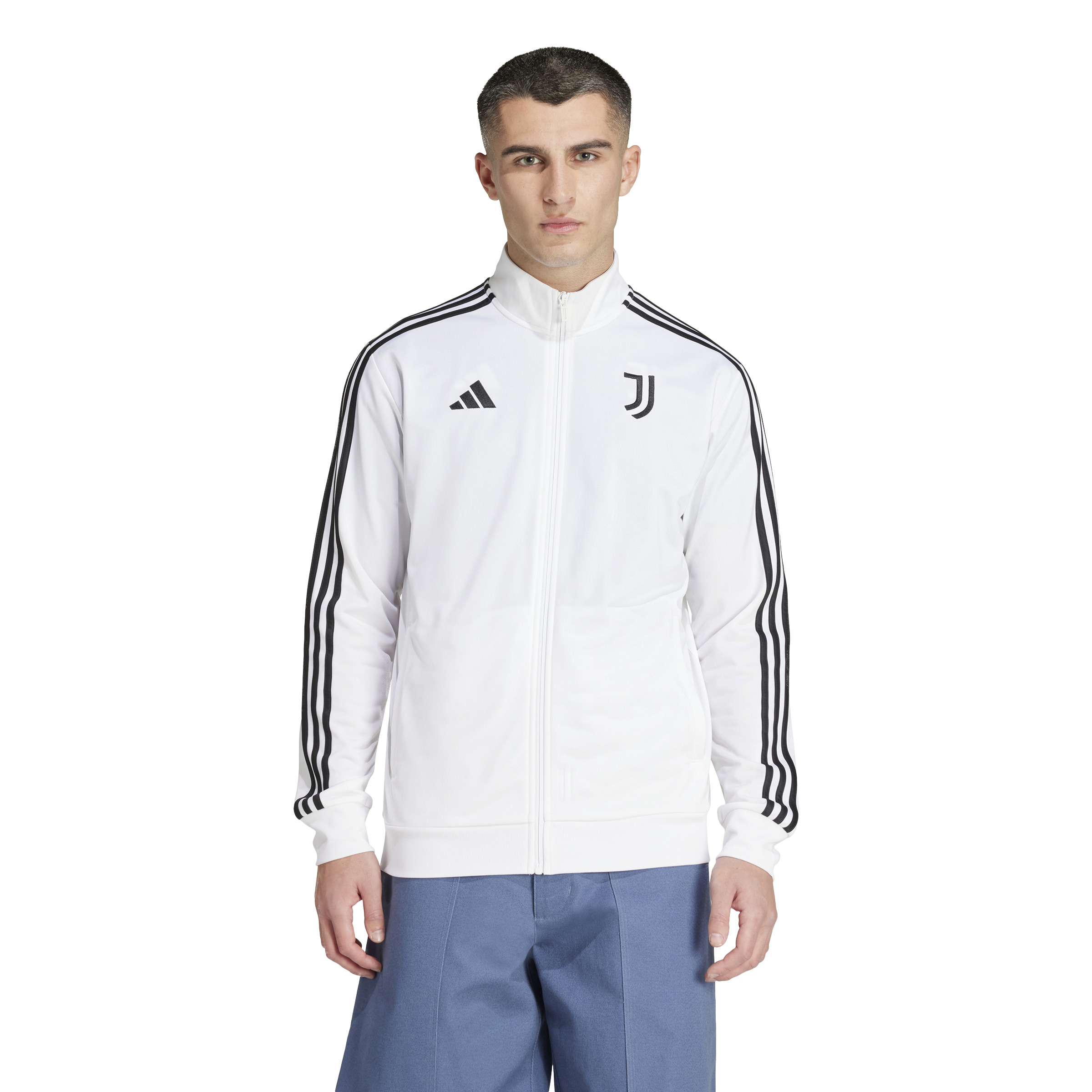 Adidas Juventus DNA Trainingsjack Wit Zwart Adidas Juventus DNA Trainingsjack Wit Zwart