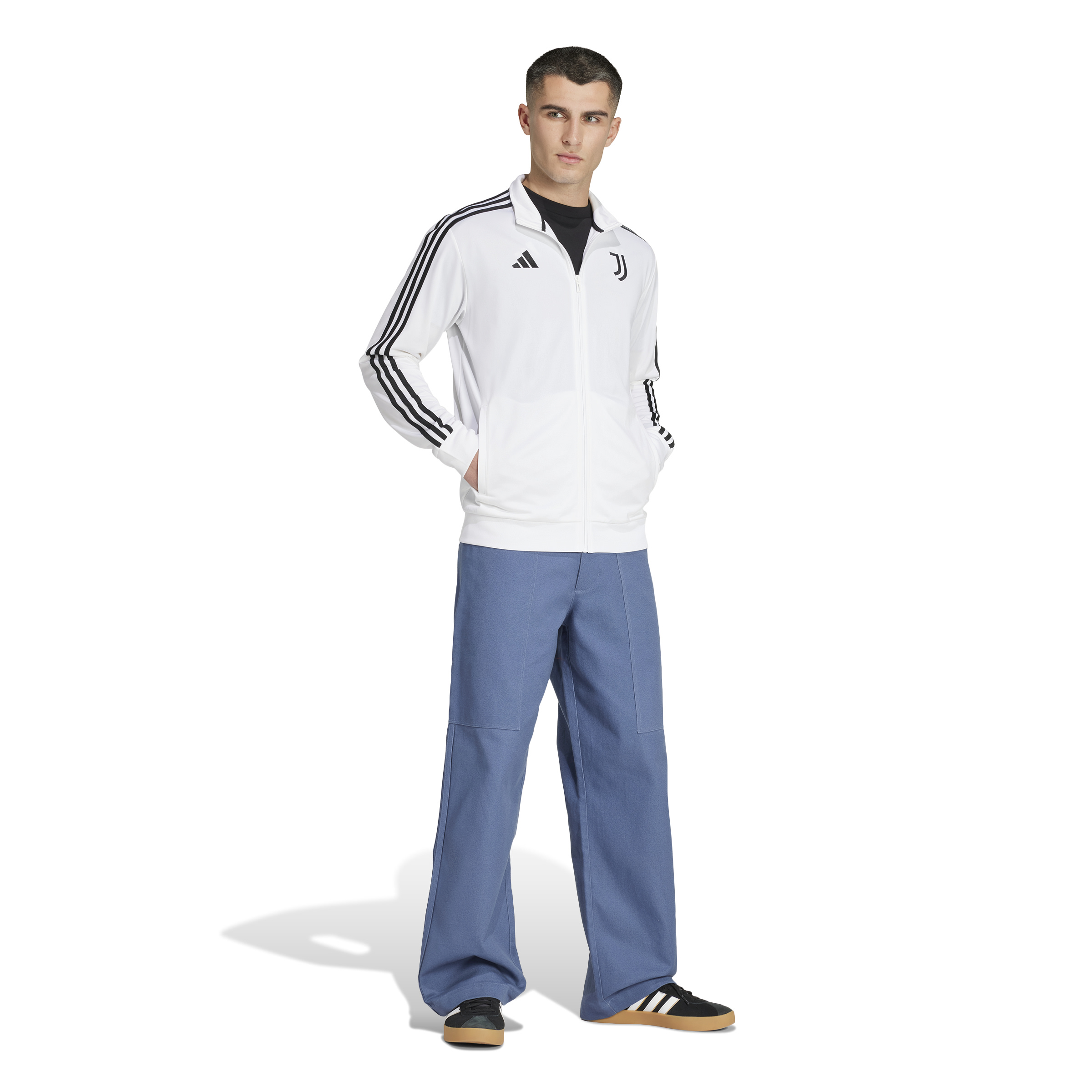 Adidas Juventus DNA Trainingsjack Wit Zwart Adidas Juventus DNA Trainingsjack Wit Zwart - foto 5