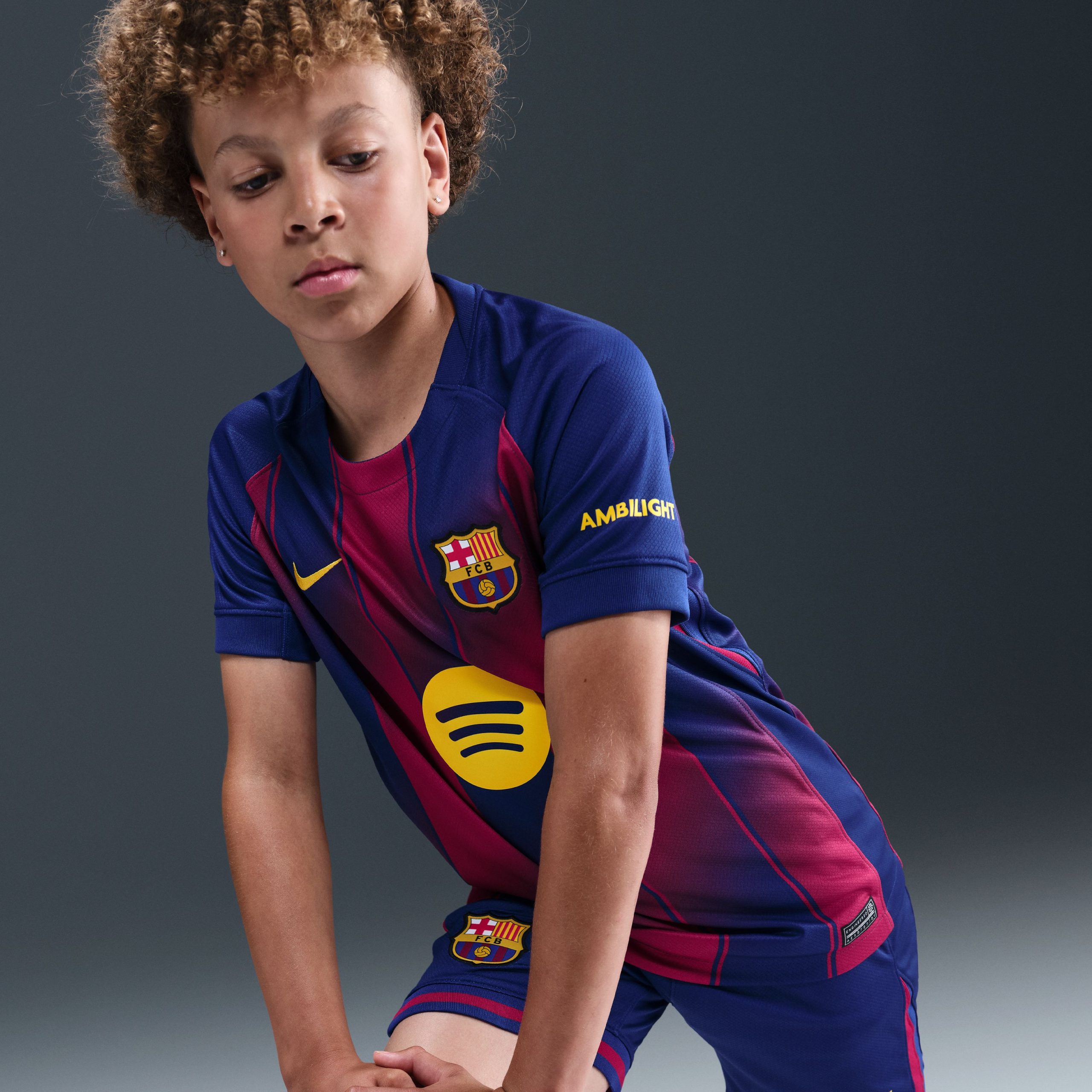 Nike FC Barcelona Frenkie De Jong 21 Thuisshirt 2025-2026 Kids Nike FC Barcelona Frenkie De Jong 21 Thuisshirt 2025-2026 Kids - Afbeelding 3