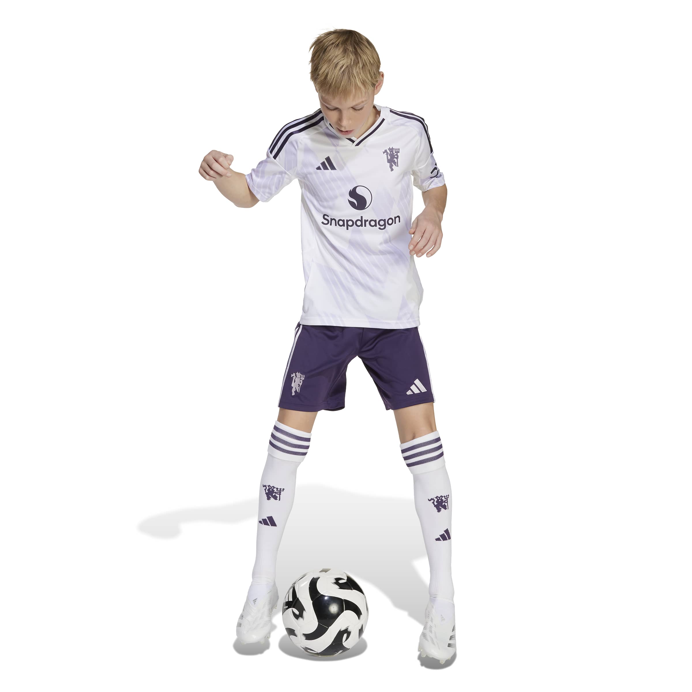 Adidas Manchester United Uitshirt 2025-2026 Kids Adidas Manchester United Uitshirt 2025-2026 Kids - foto 5