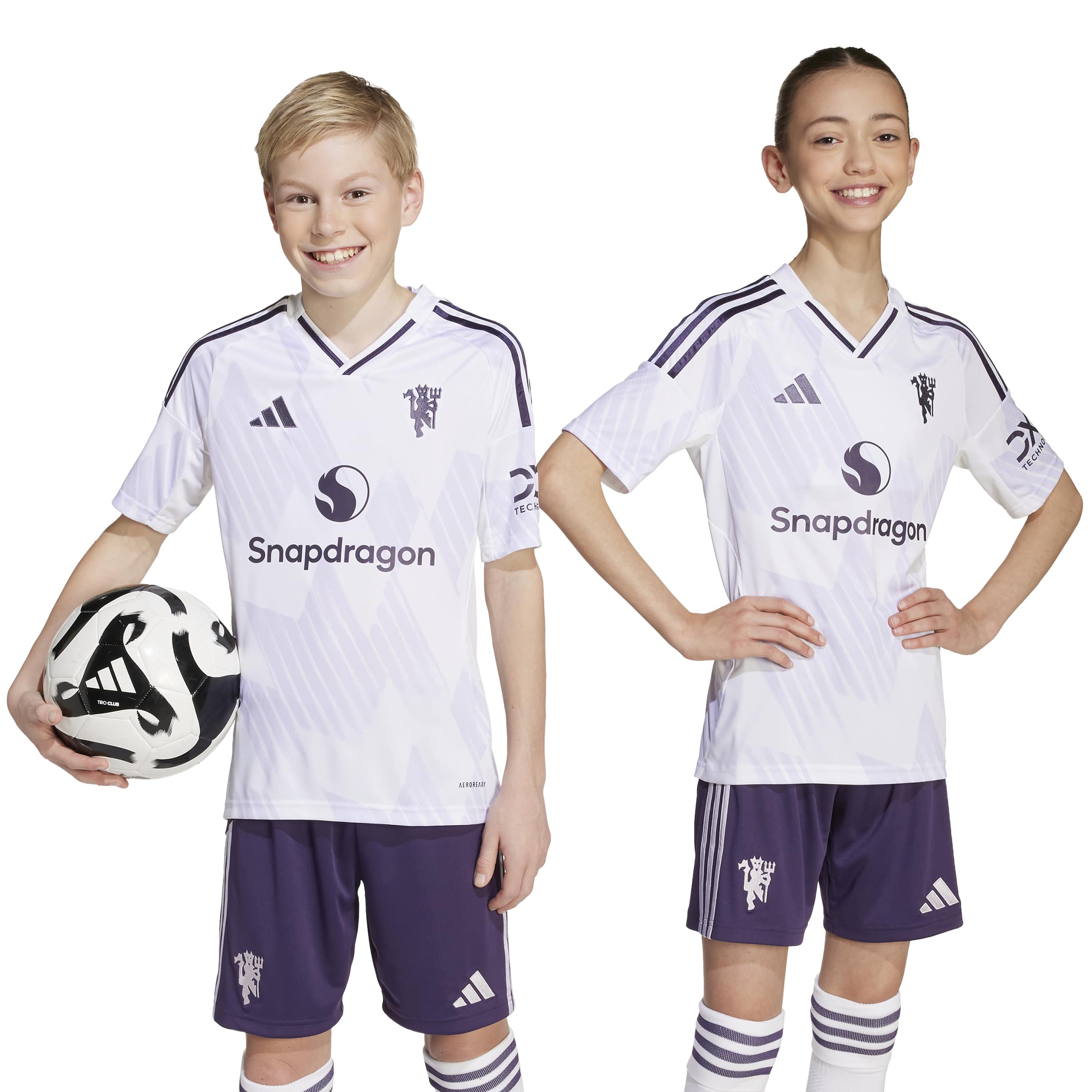 Adidas Manchester United Uitshirt 2025-2026 Kids Adidas Manchester United Uitshirt 2025-2026 Kids - foto 7