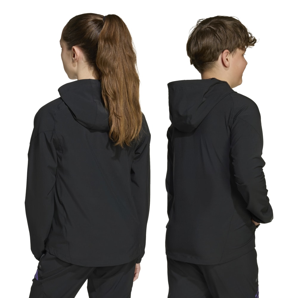 Adidas Manchester United Vis Tech Trainingspak Full-Zip Kids Zwart Paars Adidas Manchester United Vis Tech Trainingspak Full-Zip Kids Zwart Paars - foto 6