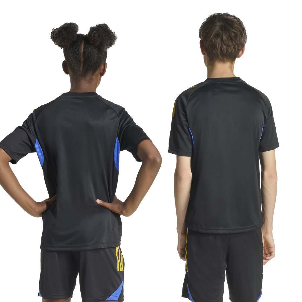 Adidas Manchester United Trainingsshirt 2025-2026 Kids Zwart Blauw Geel Adidas Manchester United Trainingsshirt 2025-2026 Kids Zwart Blauw Geel - foto 7