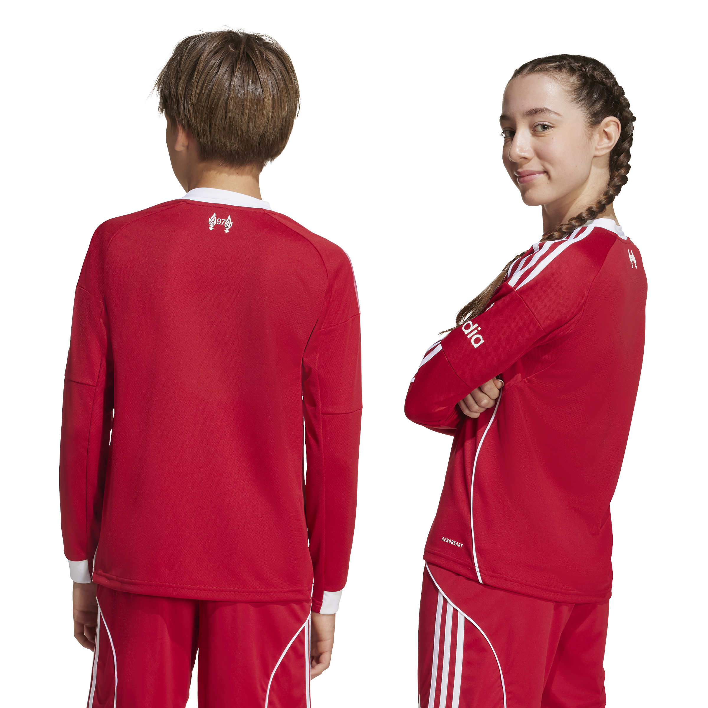 Adidas Liverpool Thuisshirt Lange Mouwen 2025-2026 Kids Adidas Liverpool Thuisshirt Lange Mouwen 2025-2026 Kids - foto 7