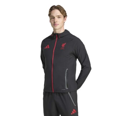 Adidas Liverpool Vis Tech Vest Zwart Rood