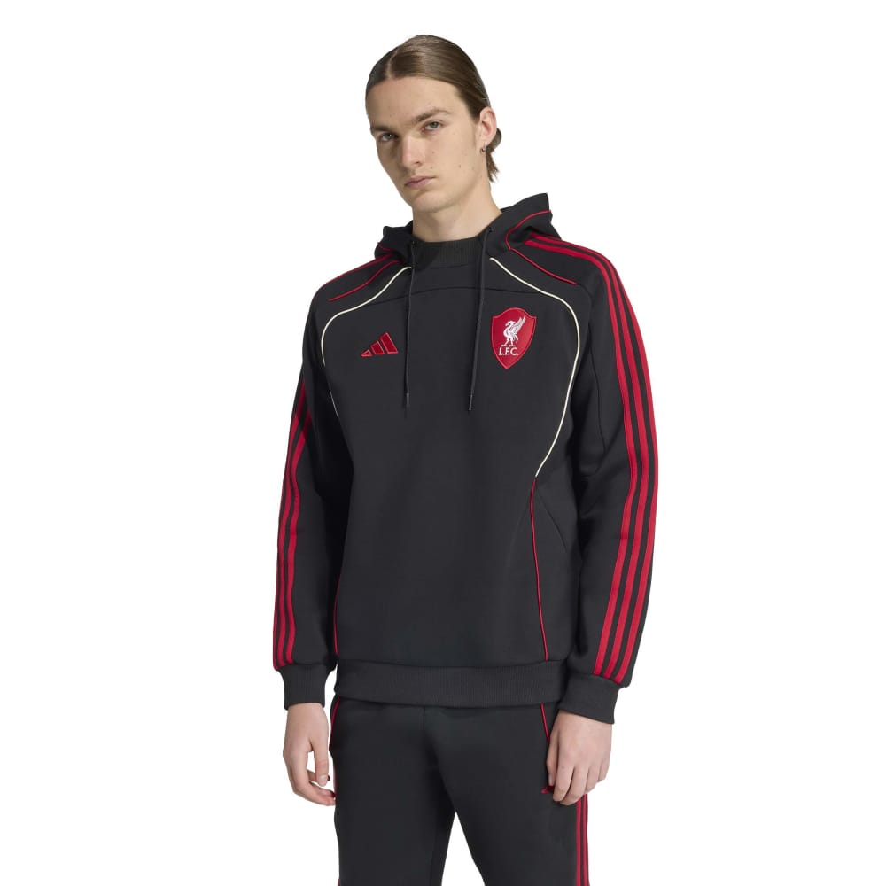 Adidas Liverpool Urban Purist Hoodie Zwart Rood Wit Adidas Liverpool Urban Purist Hoodie Zwart Rood Wit