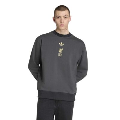 Adidas Liverpool Lifestyler Crew Trainingspak Zwart - foto 2