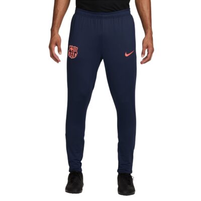Nike FC Barcelona Strike Trainingsbroek 2025-2026 Donkerblauw Oranje