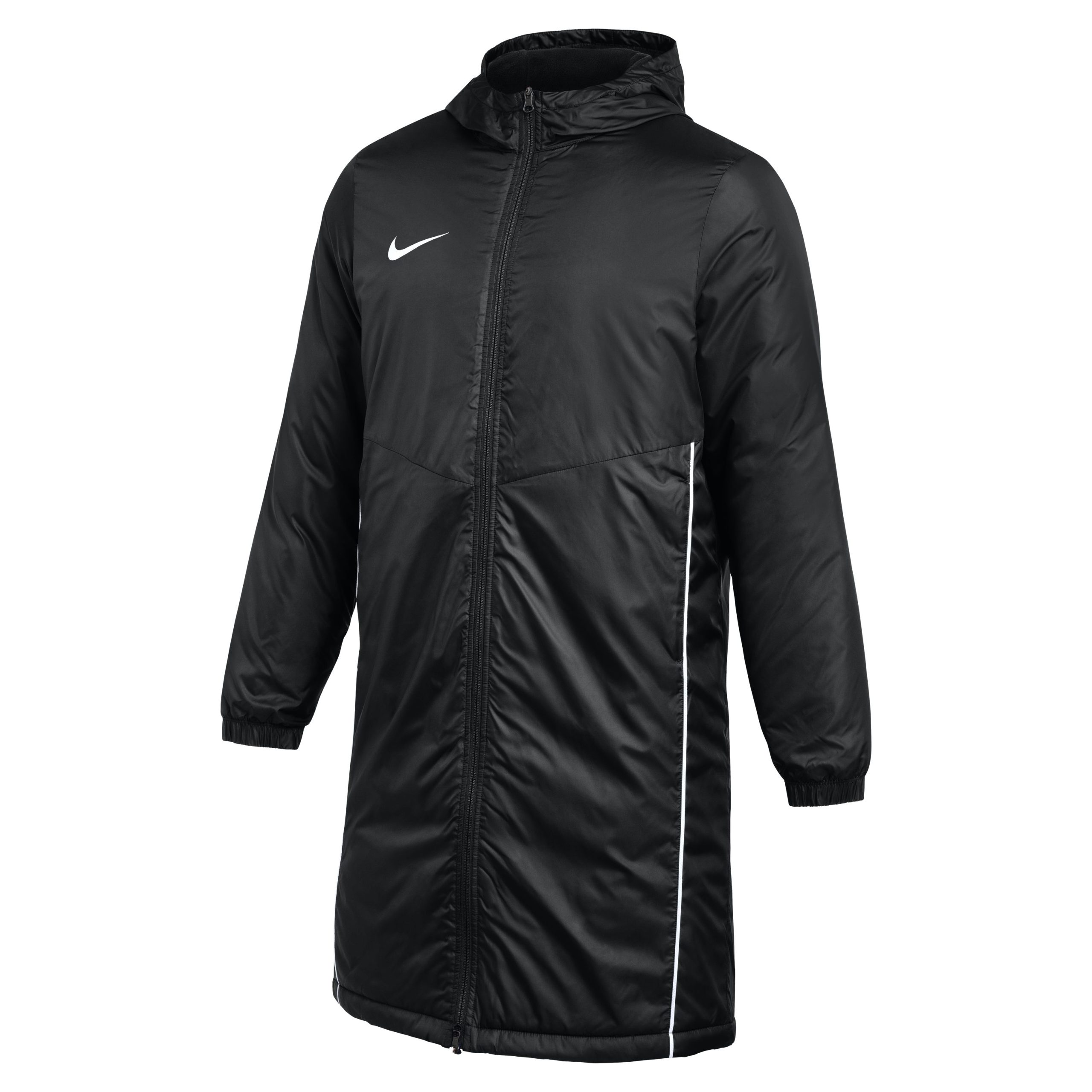 Nike Therma-FIT Park 26 Winterjas Kids Zwart Wit Nike Therma-FIT Park 26 Winterjas Kids Zwart Wit