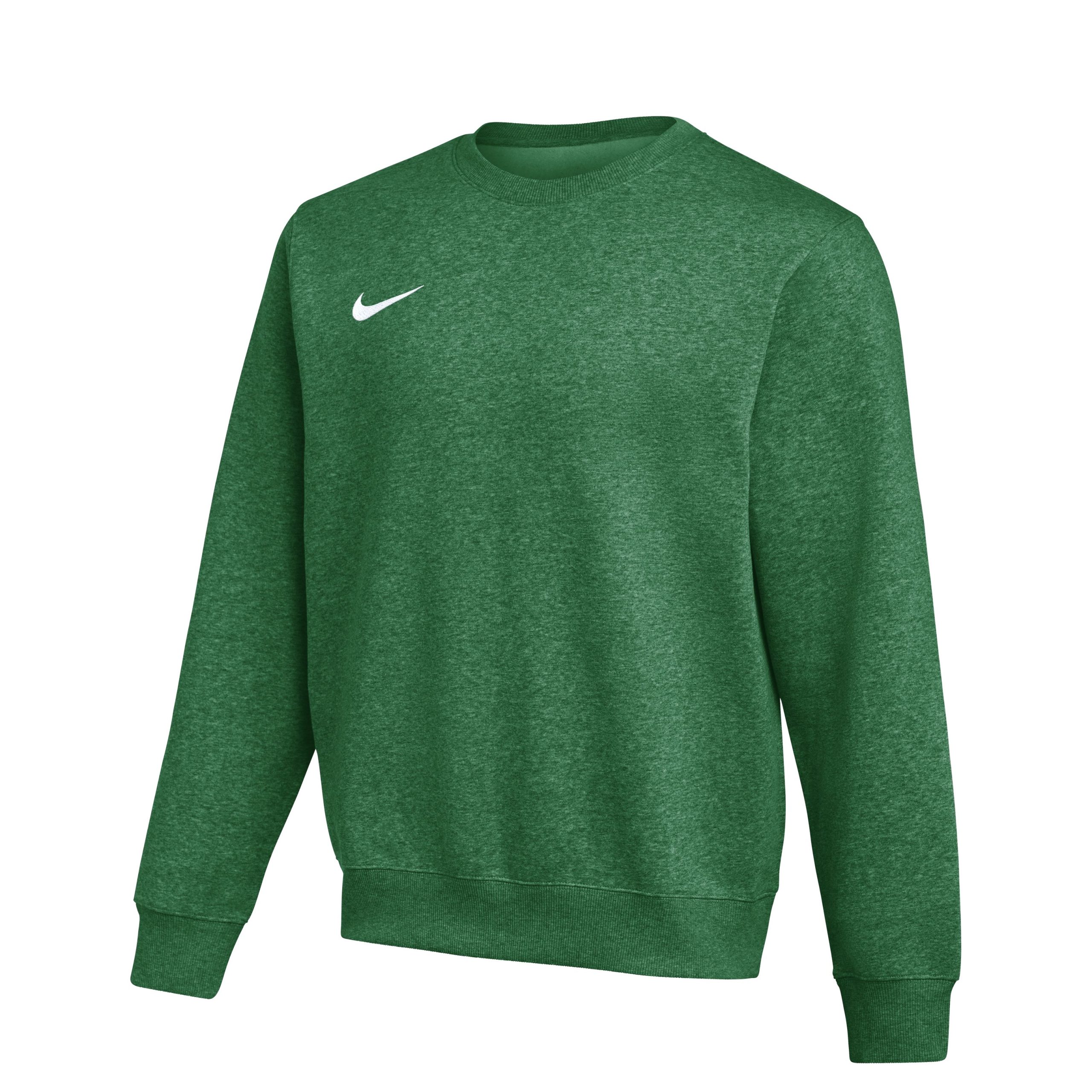 Nike Park 26 Fleece Crew Sweater Donkergroen Wit Nike Park 26 Fleece Crew Sweater Donkergroen Wit