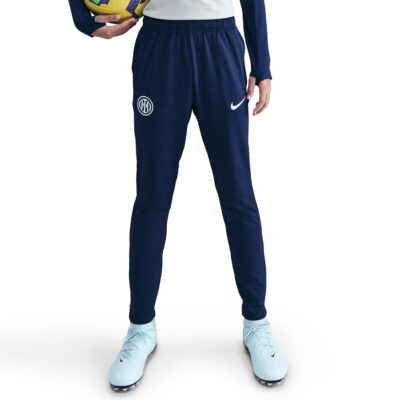 Nike Inter Milan Strike Trainingsbroek 2025-2026 Kids Donkerblauw Wit