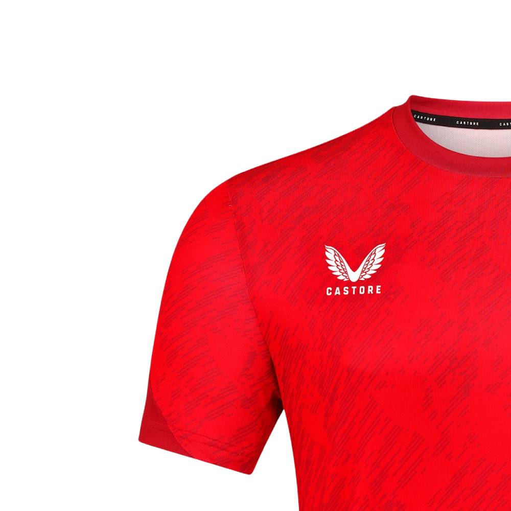 Castore FC Twente Pre-Match Trainingsshirt 2025-2026 Rood Castore FC Twente Pre-Match Trainingsshirt 2025-2026 Rood - Afbeelding 3
