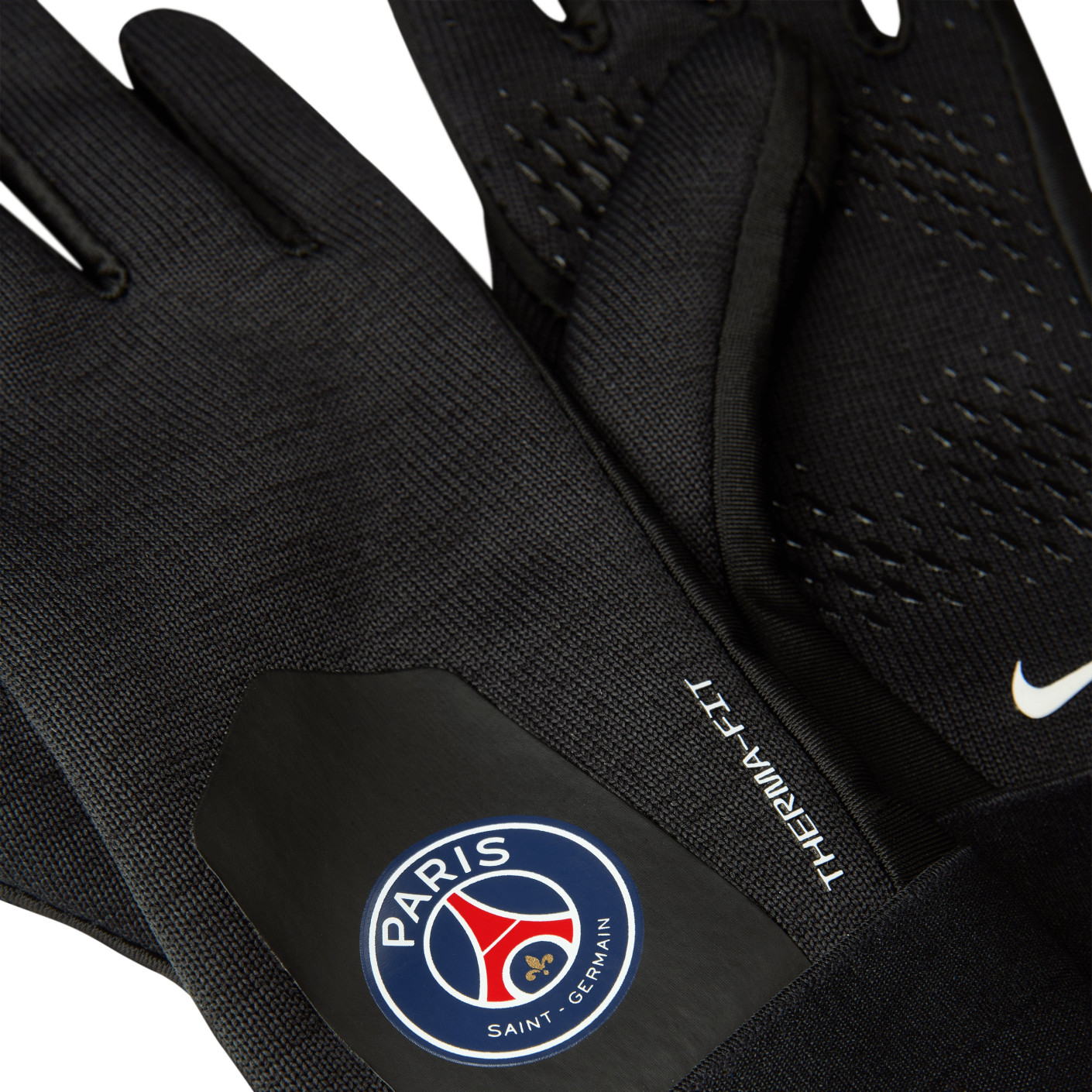 Nike Paris Saint-Germain Therma-FIT Academy Handschoenen Kids Zwart Wit Nike Paris Saint-Germain Therma-FIT Academy Handschoenen Kids Zwart Wit - Afbeelding 4