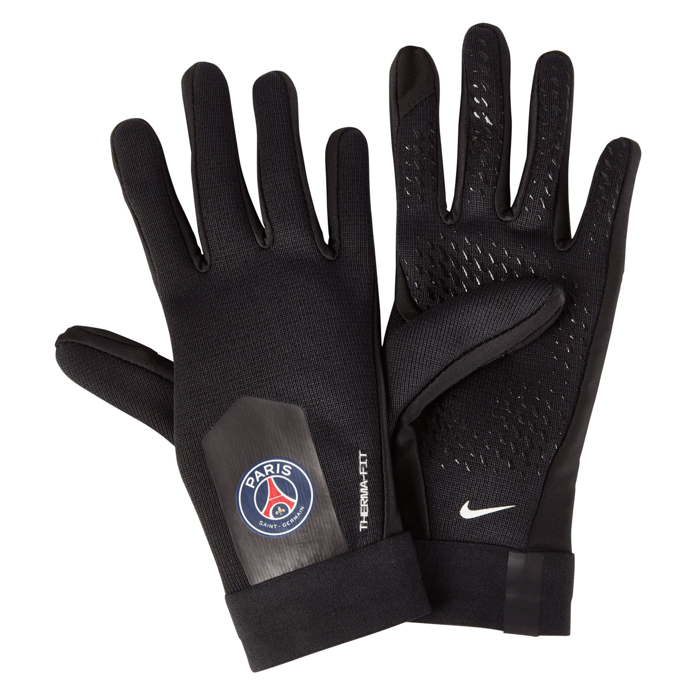 Nike Paris Saint-Germain Therma-FIT Academy Handschoenen Kids Zwart Wit Nike Paris Saint-Germain Therma-FIT Academy Handschoenen Kids Zwart Wit - Afbeelding 6