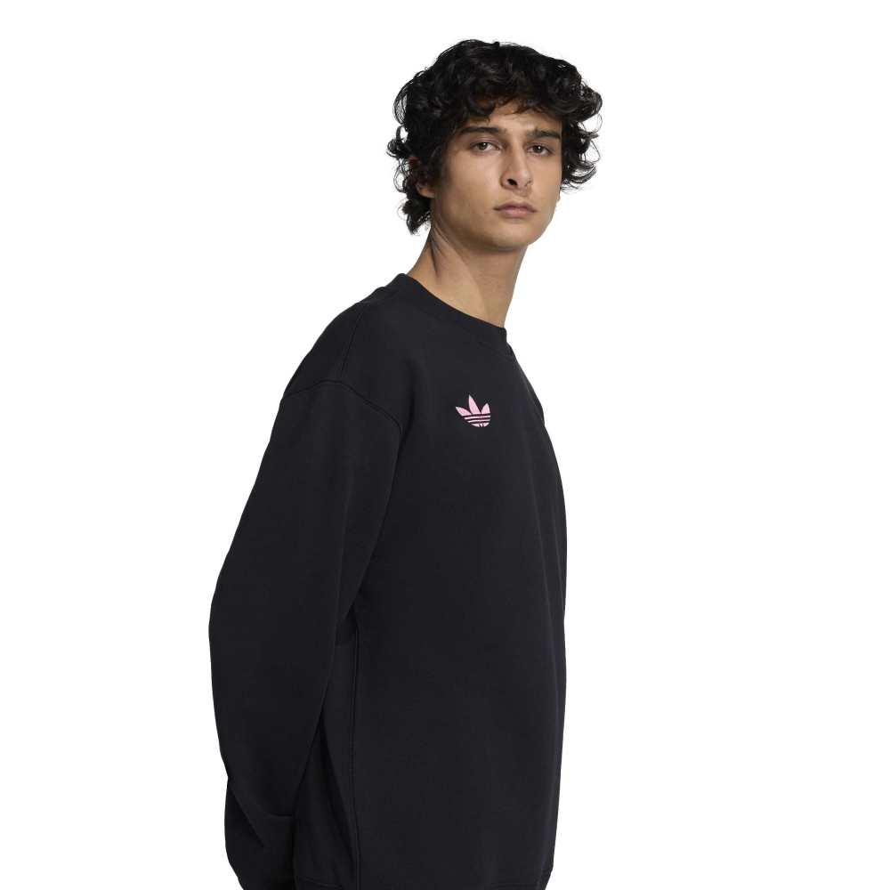 Adidas Juventus Lifestyler Crew Sweater Zwart Roze Adidas Juventus Lifestyler Crew Trainingspak Zwart Roze Wit - foto 4