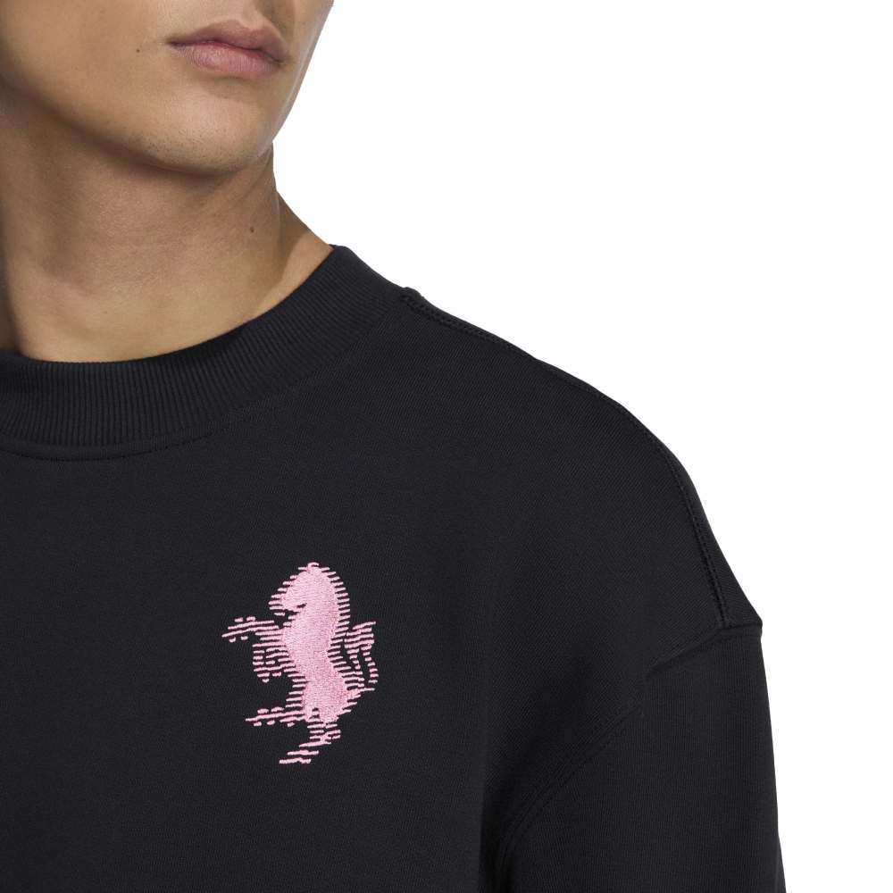 Adidas Juventus Lifestyler Crew Sweater Zwart Roze Adidas Juventus Lifestyler Crew Trainingspak Zwart Roze Wit - foto 5