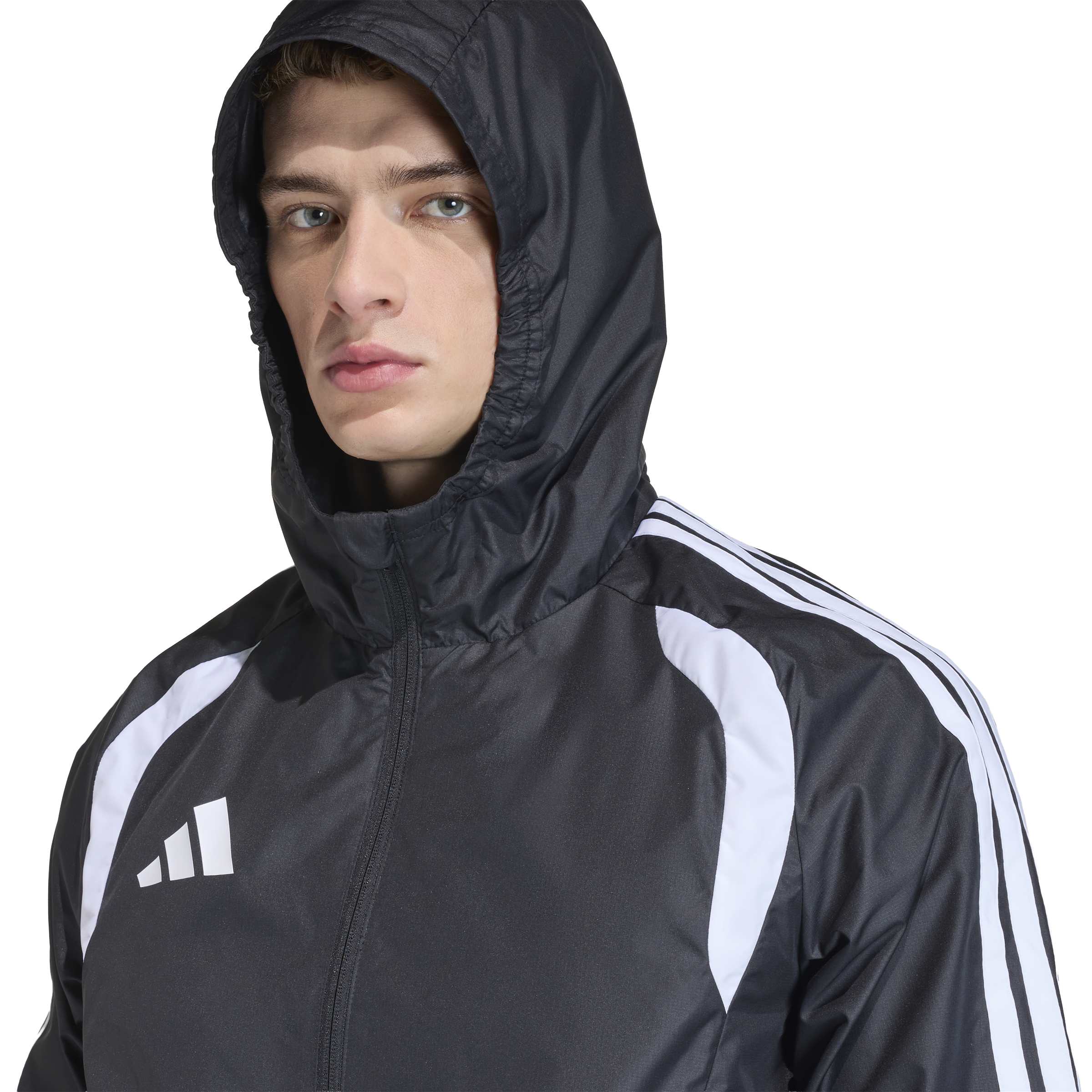 Adidas Tiro 26 Competition Allweather Jack Zwart Grijs Adidas Tiro 26 Competition Allweather Jack Zwart Grijs - Afbeelding 6