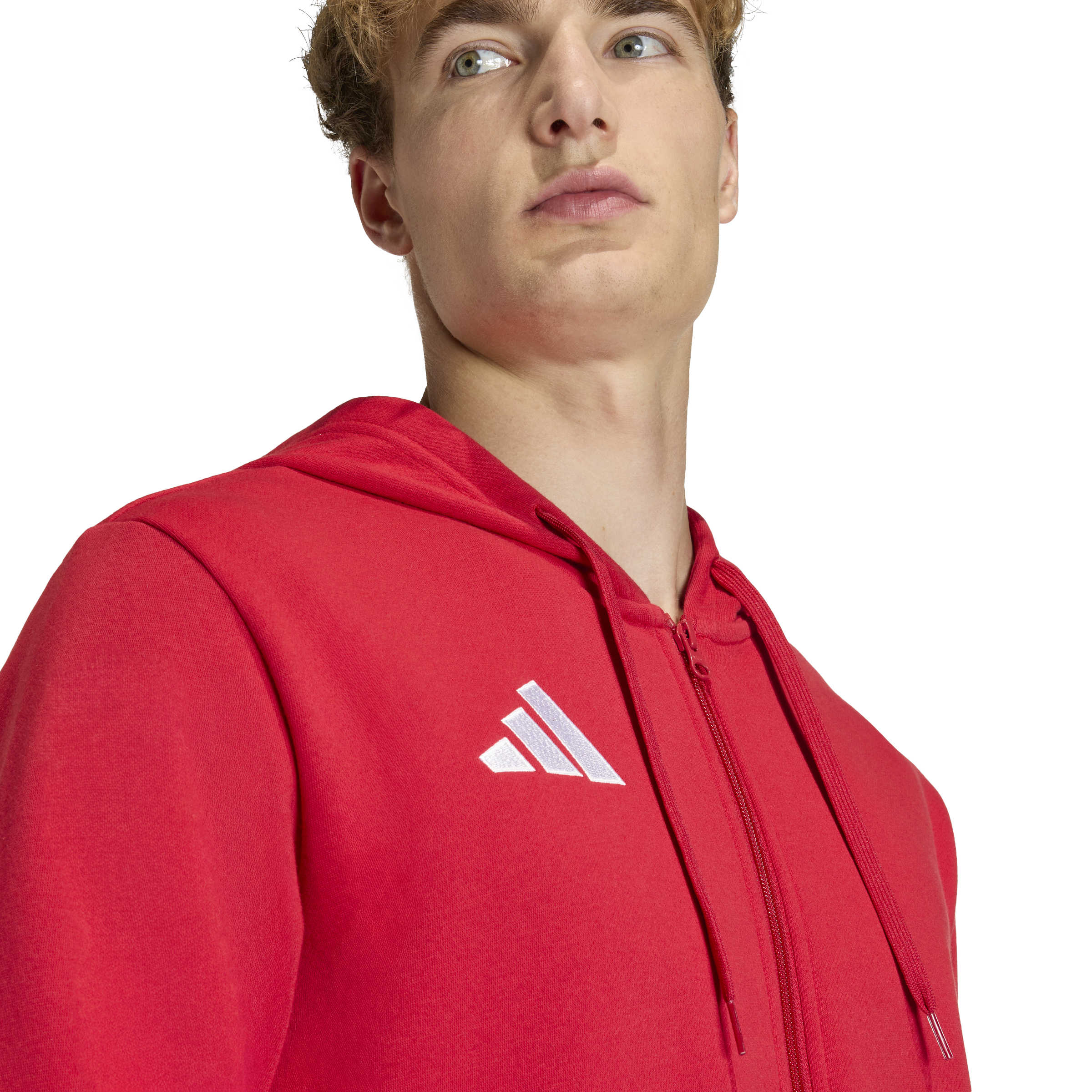 Adidas Entrada 26 Vest Rood Wit Adidas Entrada 26 Vest Rood Wit - Afbeelding 4