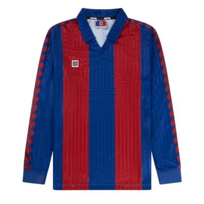 Meyba Blaugrana Thuisshirt Lange Mouwen 1989-1991