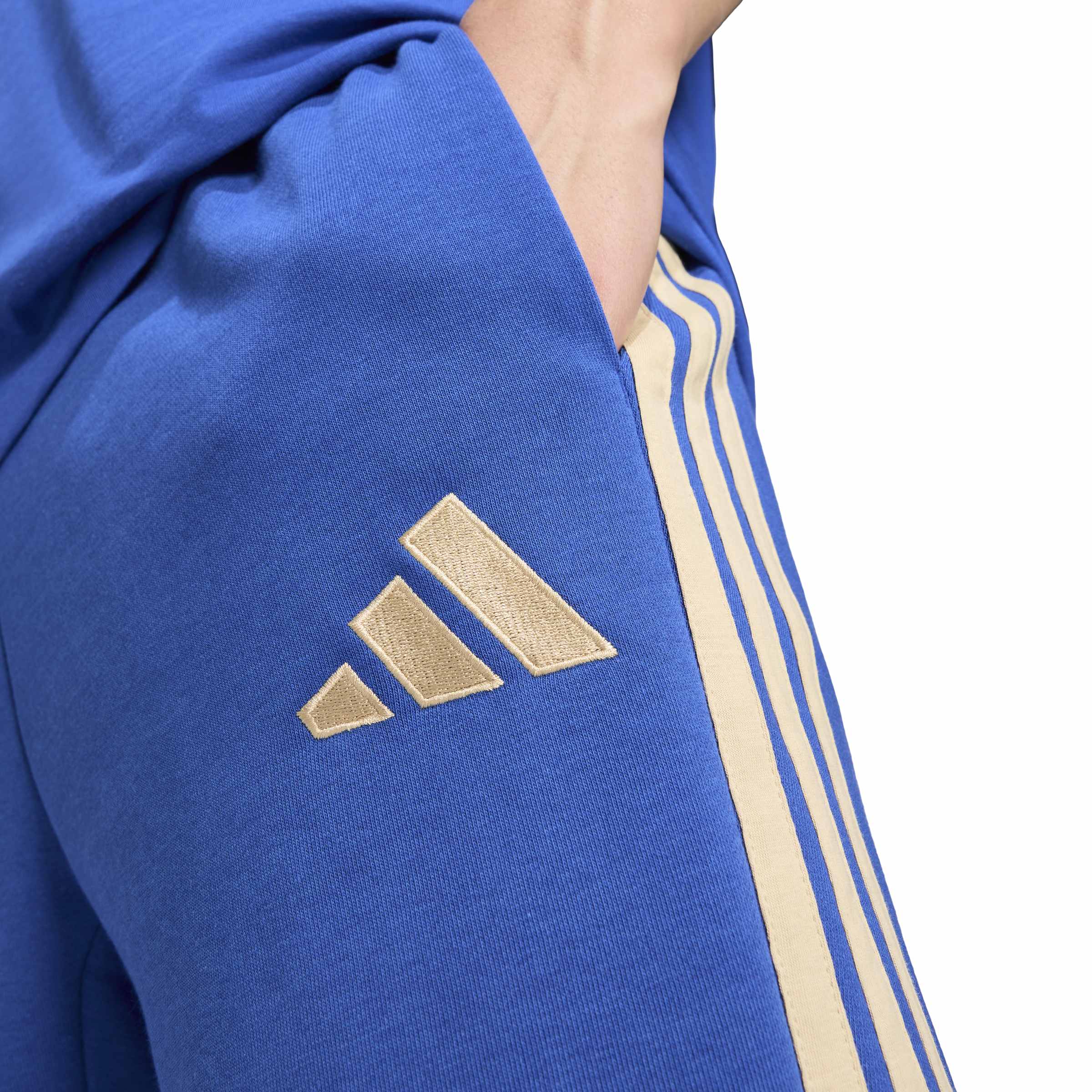Adidas Italië DNA Joggingbroek 2026-2028 Blauw Goud Adidas Italië DNA Joggingbroek 2026-2028 Blauw Goud - foto 4