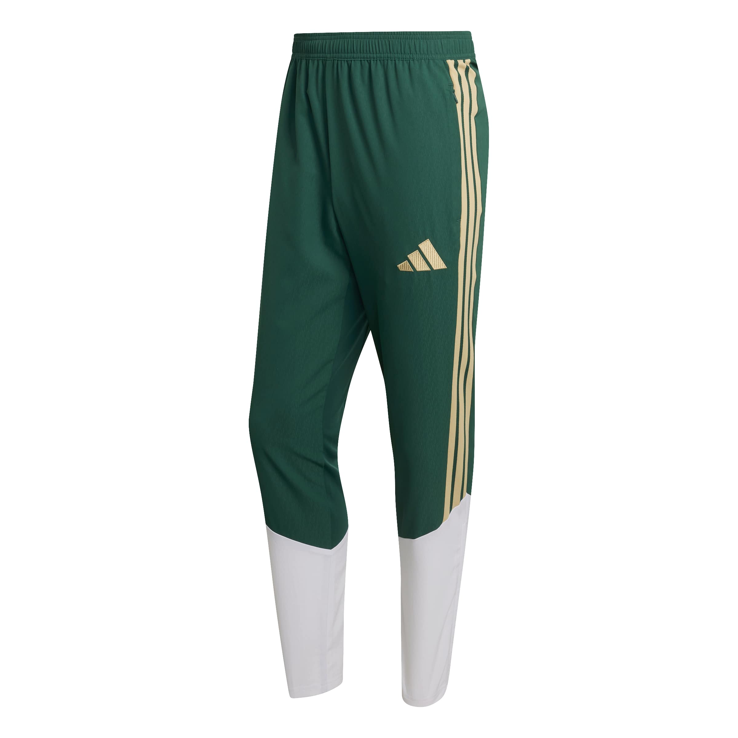 Adidas Italië Presentatie Trainingsbroek 2026-2028 Groen Wit Goud Adidas Italië Presentatie Trainingsbroek 2026-2028 Groen Wit Goud - foto 6
