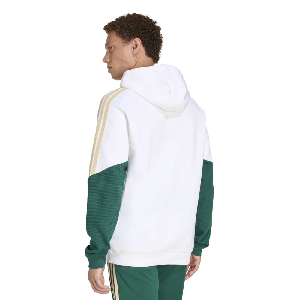 Adidas Italië Sweat Hoodie 2026-2028 Wit Groen Goud Adidas Italië Sweat Hoodie 2026-2028 Wit Groen Goud - foto 2
