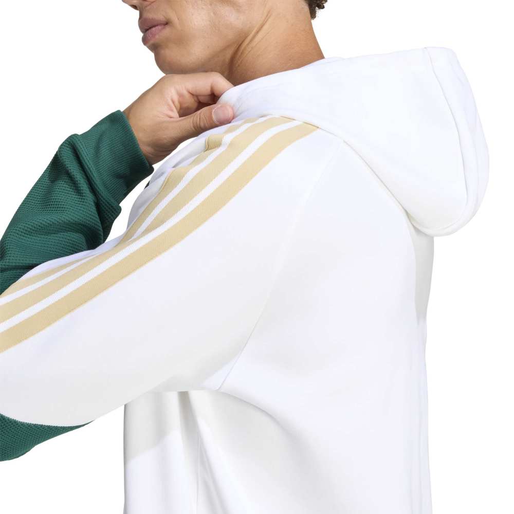 Adidas Italië Sweat Hoodie 2026-2028 Wit Groen Goud Adidas Italië Sweat Hoodie 2026-2028 Wit Groen Goud - foto 4