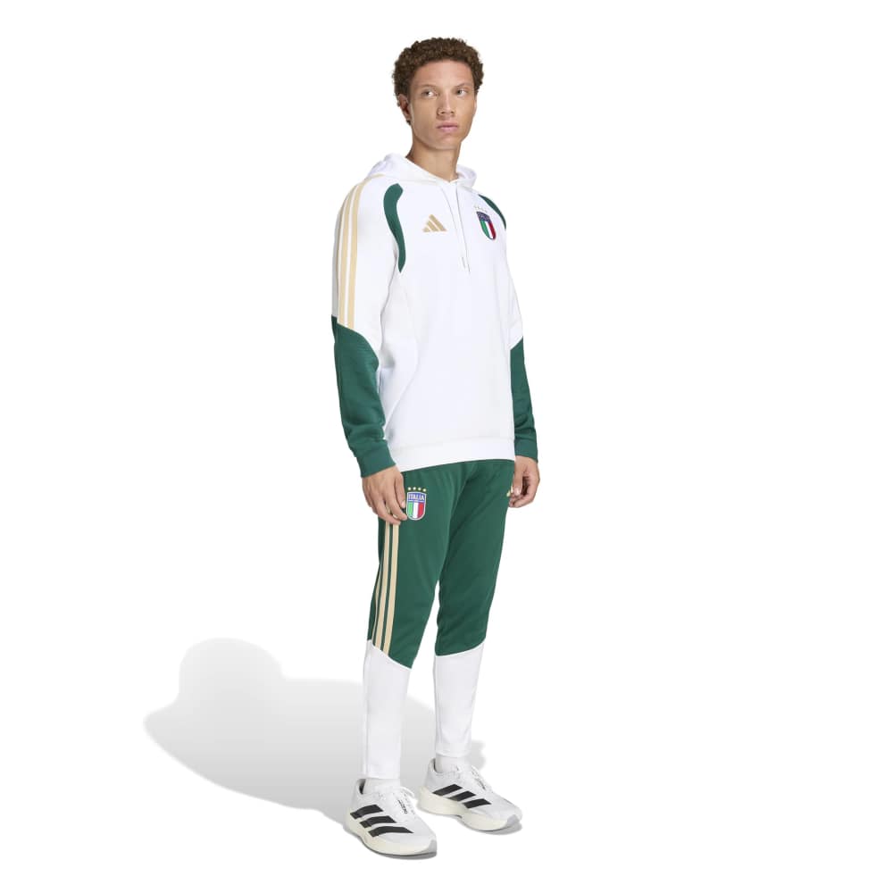 Adidas Italië Sweat Hoodie 2026-2028 Wit Groen Goud Adidas Italië Sweat Hoodie 2026-2028 Wit Groen Goud - foto 5