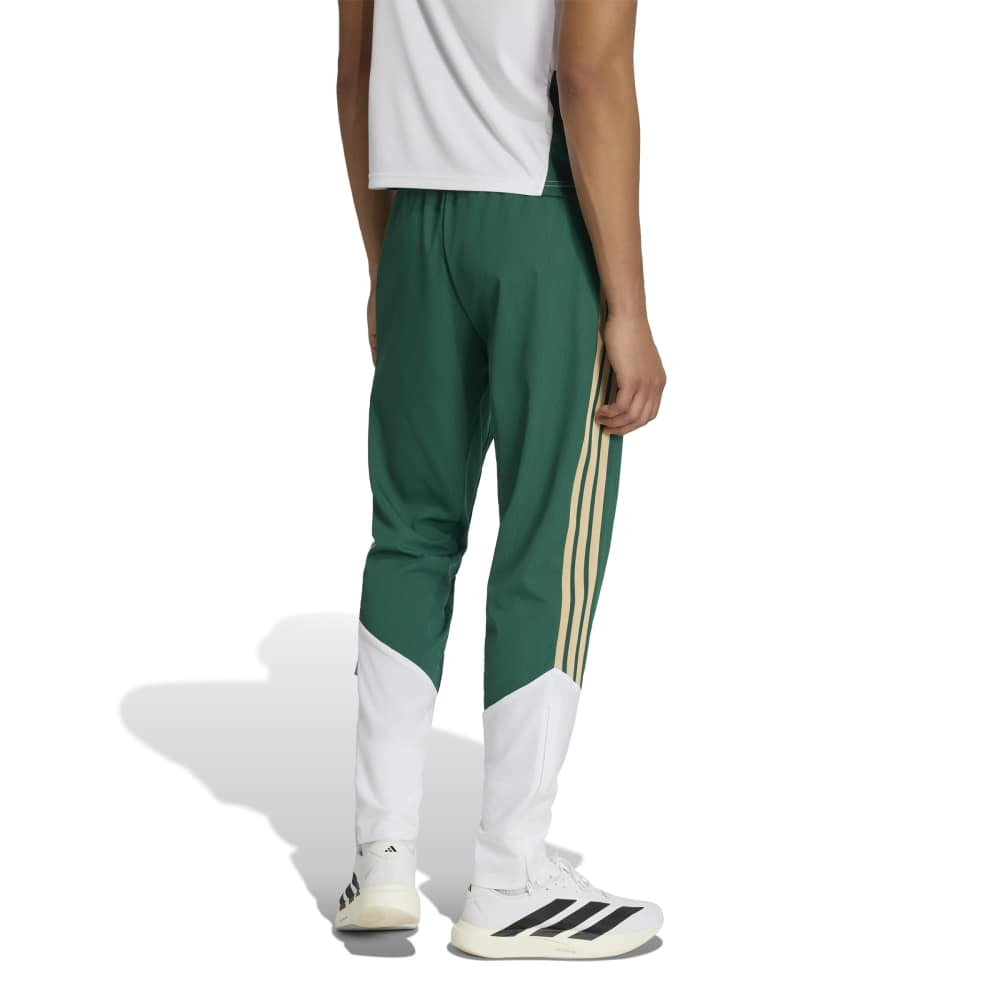 Adidas Italië Presentatie Trainingsbroek 2026-2028 Groen Wit Goud Adidas Italië Presentatie Trainingsbroek 2026-2028 Groen Wit Goud - foto 2