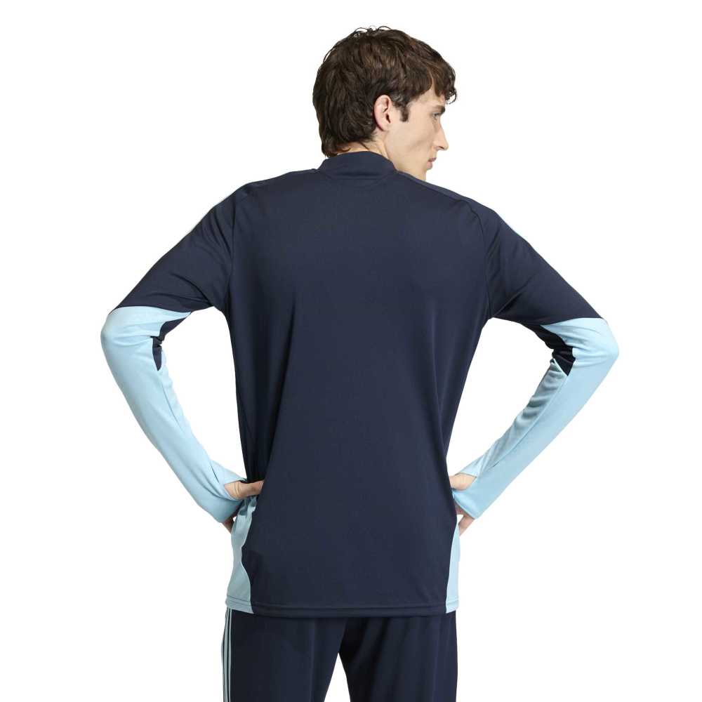 Adidas Argentinië Trainingstrui 1/4-Zip 2026-2028 Donkerblauw Lichtblauw Wit Adidas Argentinië Trainingstrui 1/4-Zip 2026-2028 Donkerblauw Lichtblauw Wit - Afbeelding 2
