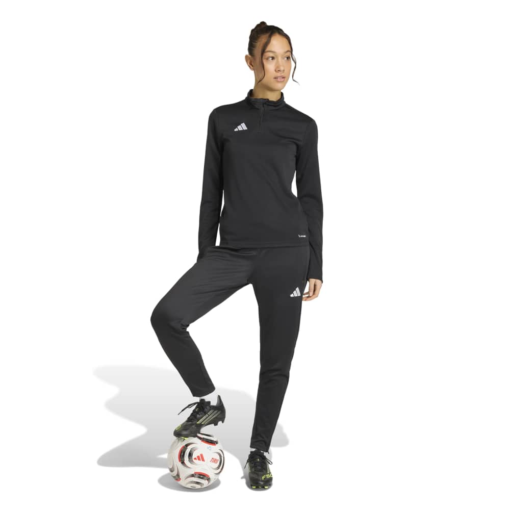 Adidas Entrada 26 Trainingstrui Dames Zwart Wit Adidas Entrada 26 Trainingstrui Dames Zwart Wit - Afbeelding 4